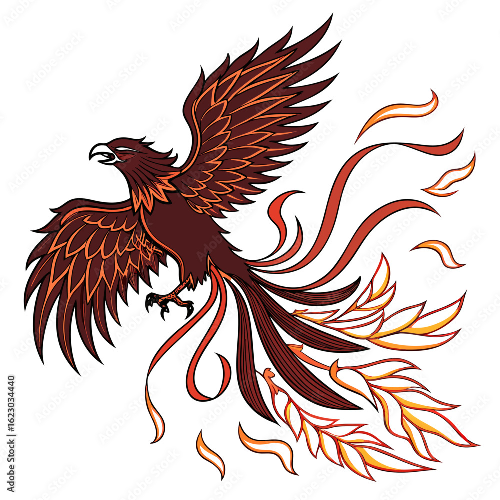 Obraz premium eagle with wings