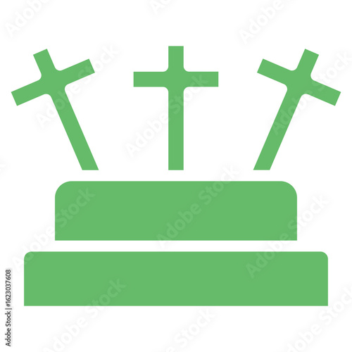 Golgotha Vector Icons