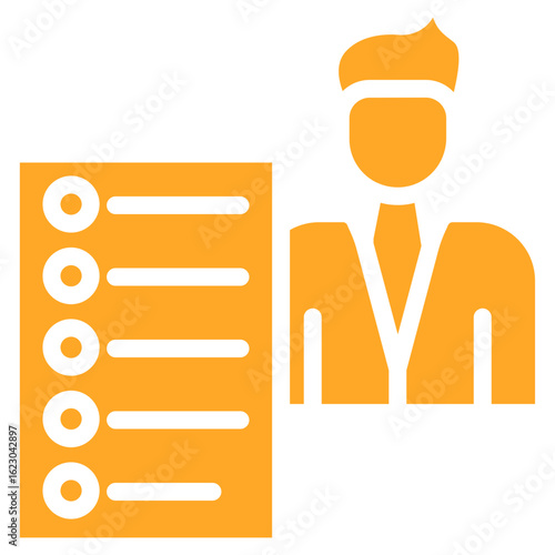 Shop Assistant Vector Icons