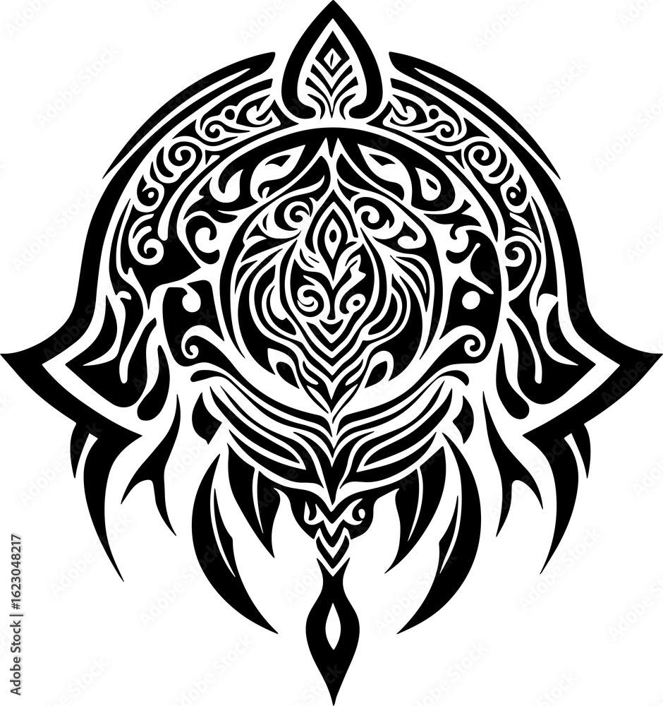 Fototapeta premium Tribal tattoo art