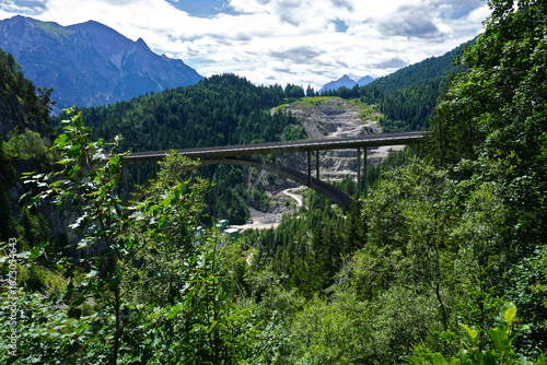 Gemstobelbrücke am Gaichtpass; Österreich; Tirol