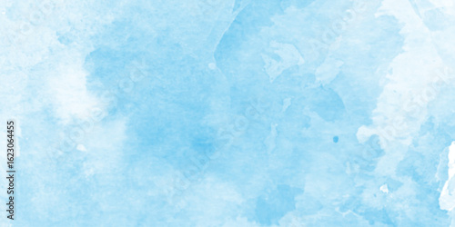 abstract blue watercolor white background, soft cloud shapes, blended watercolor effect, blue marble pattern floor texture background, abstract painting featuring blue and white clouds.