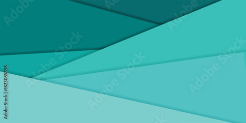 Abstract teal background. Blurred turquoise water backdrop. Vector illustration eps10