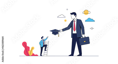 Career development and mentorship guidance for professional growth and success