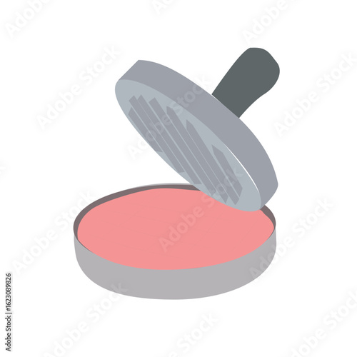 Burger Press Hamburger Patty Maker.Metal press for making minced meat cutlets for burgers