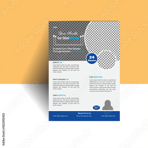 Modern Medical Flyer Template