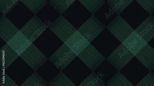 Abstract Green Electronic Speed Lines on Blue Technology Background,comic and Motion concept design,vector.