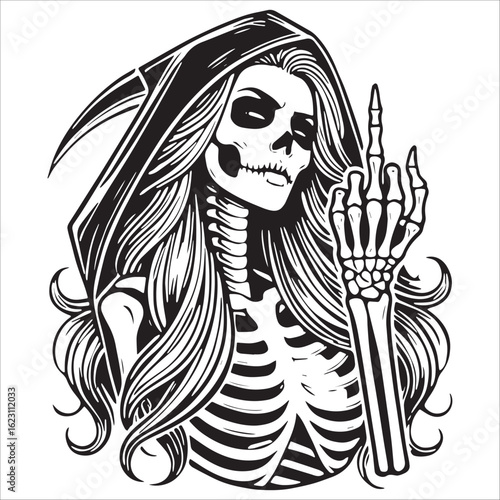 Grim Reaper Girl