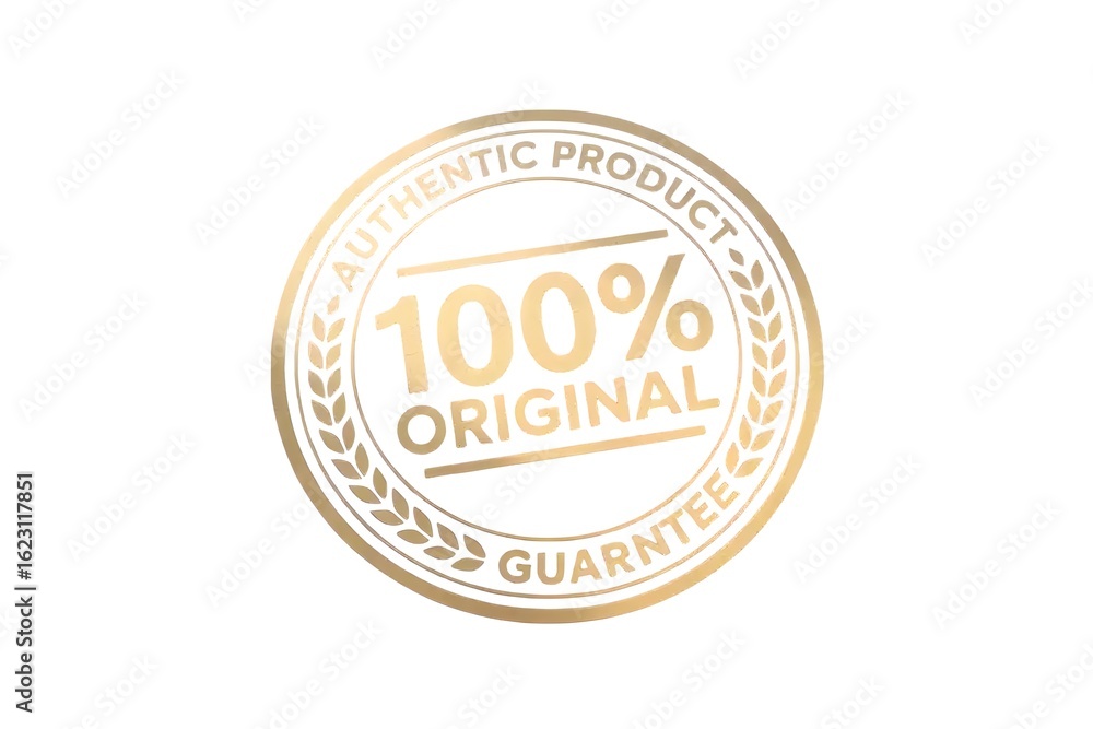 Fototapeta premium Shine with trust, our 100% original product guarantee assures quality and authenticity.