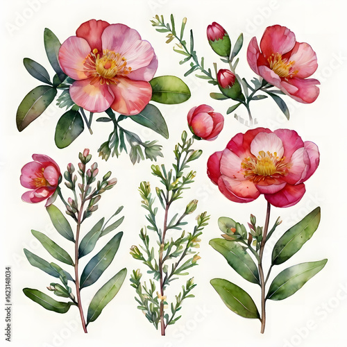 A vibrant bouquet of pink lilies and roses, blooming with nature's beauty and love