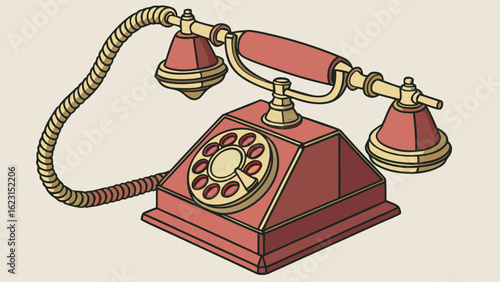 old fashioned phone