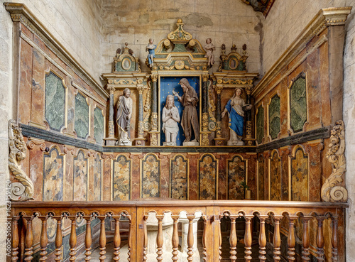 Enclos paroissial de Pleyben dans le département du Finistère - Bretagne