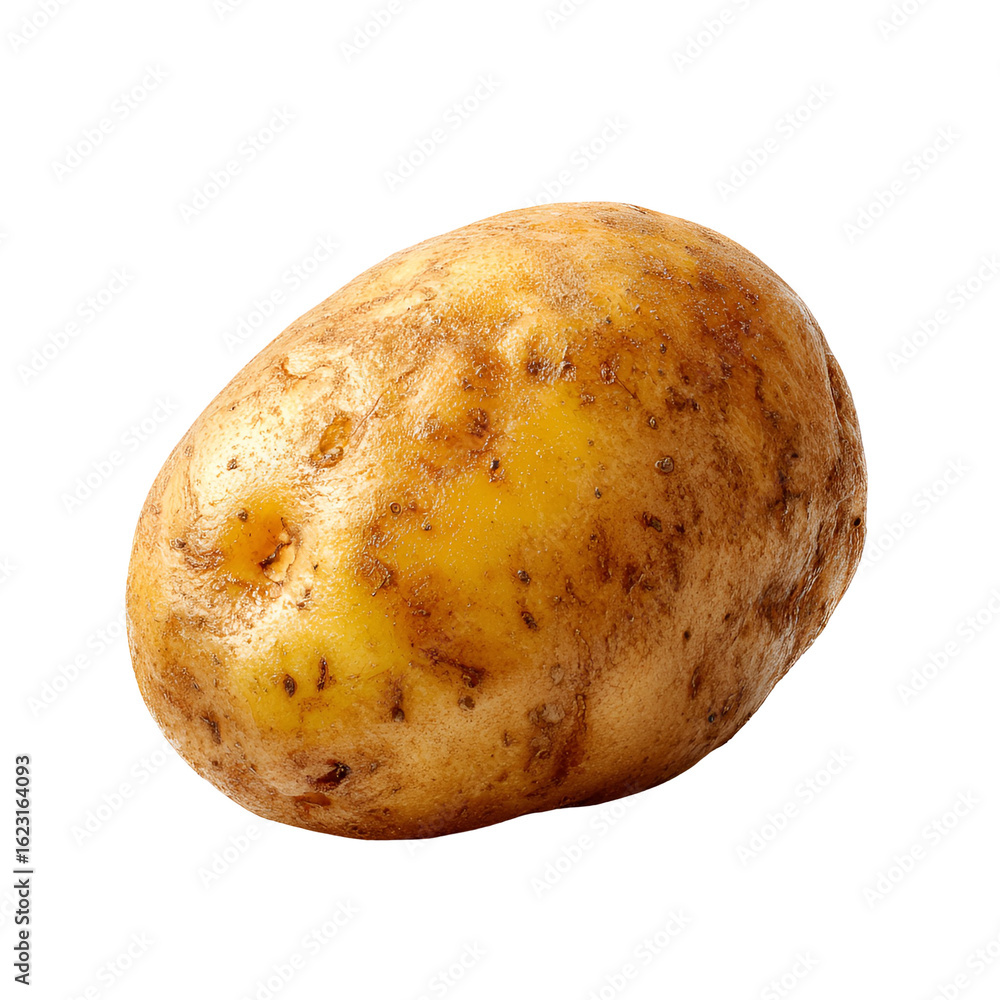 Single Raw Potato Isolated Black Background Vegetable Food Photography Single Raw Potato Isolated Black Background Vegetable Food Photography