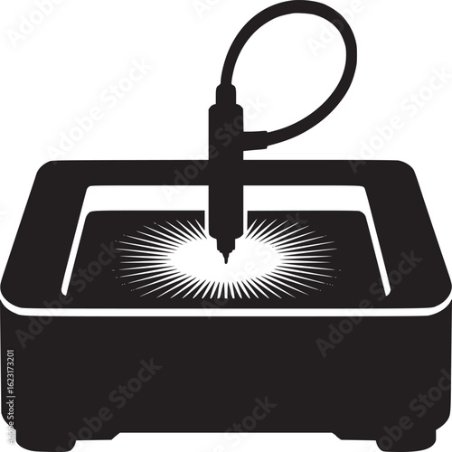 Laser Cutting Machine Icon