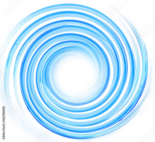 water tornado spinning into a blue tornado