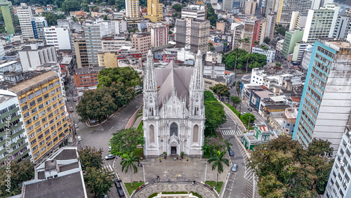 Tableau sur toile Catedral Metropolitana Nossa Senhora da Vitoria, Vitória, Espirito Santo, Brasil