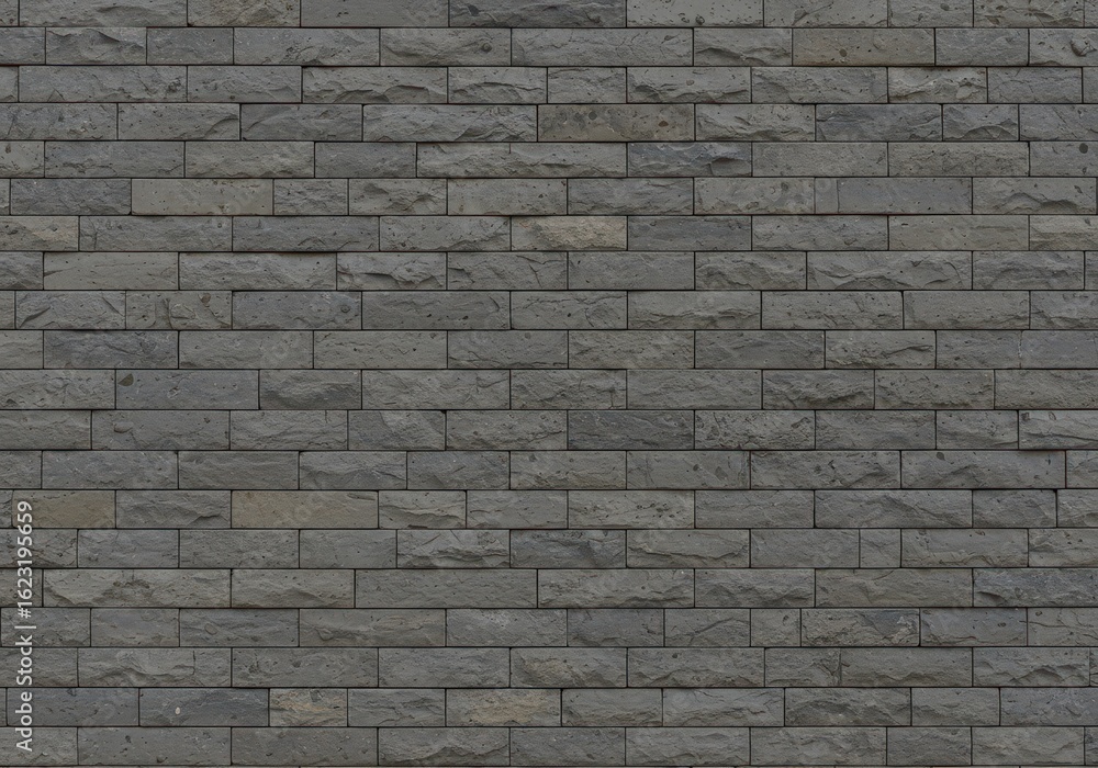Obraz premium Seamless gray stone wall texture background