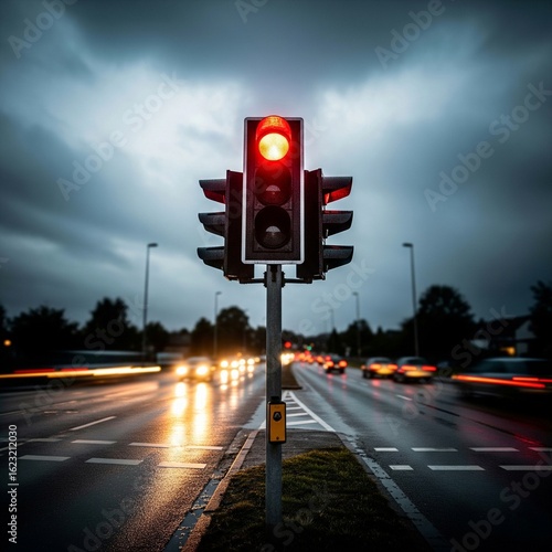 red traffic light