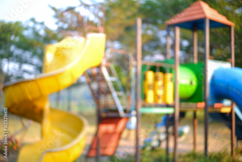 Wallpaper Mural Blurred background of a playground Torontodigital.ca