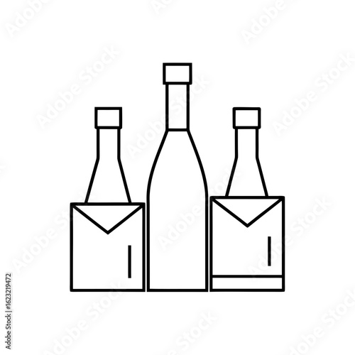 champagne toned background and simple boxes