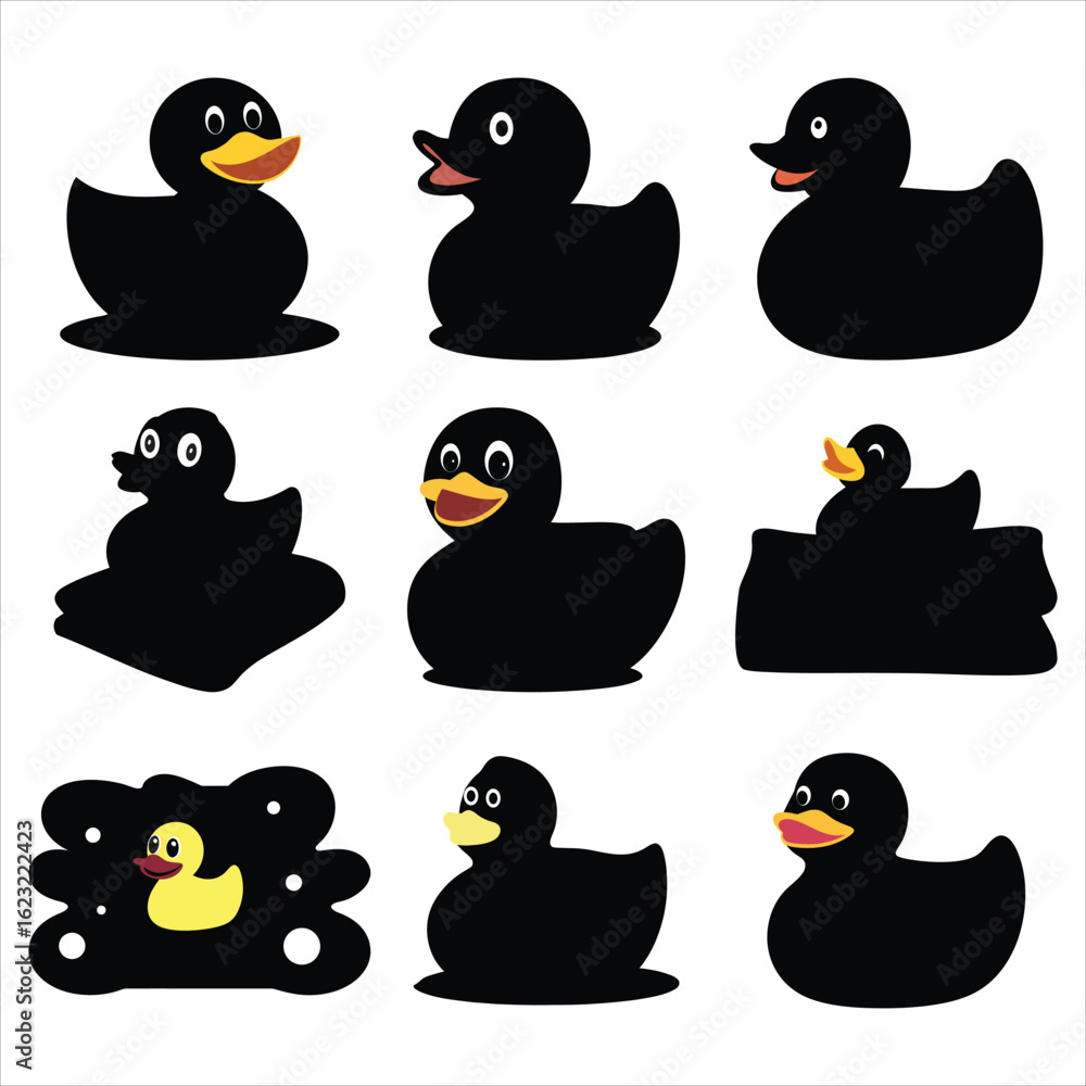 Naklejka premium Rubber Duck SVG