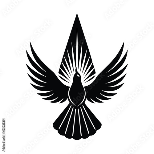 Holy Spirit Descent Concept