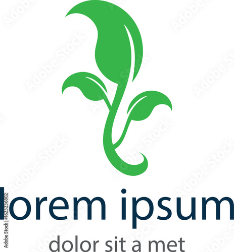 green leaves logo