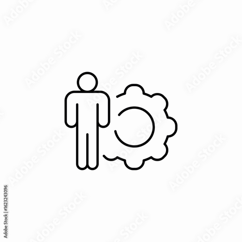 customer plan modification icon sign vector