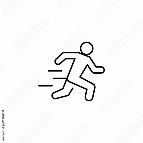rush fast icon sign vector