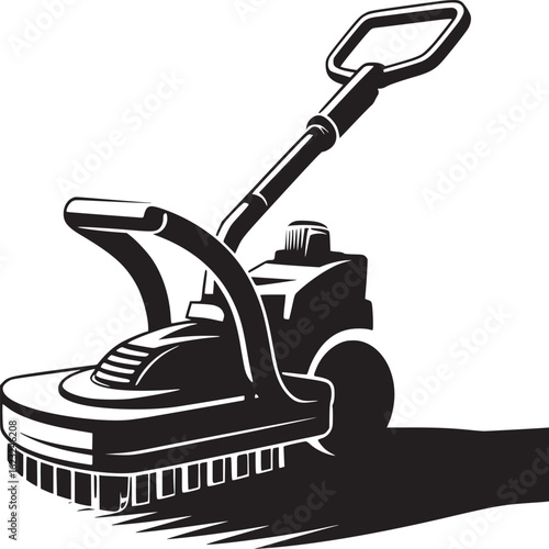 Lawn Mower Illustration