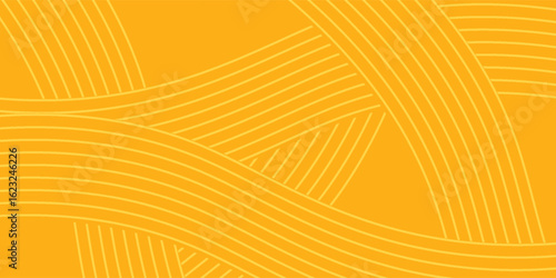 Pasta background, spaghetti abstract geometric pattern. illustration eps 10.