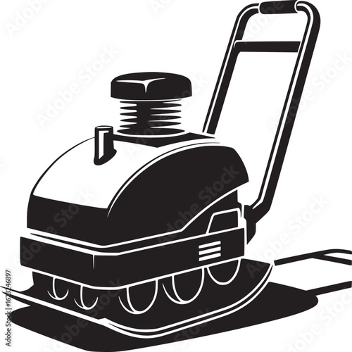 Plate compactor icon