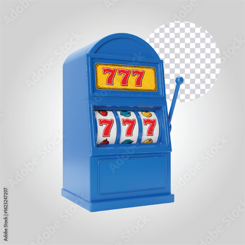 slot machine vector illustration