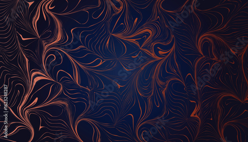 abstract shiny creeper line pattern vector illustration design.
