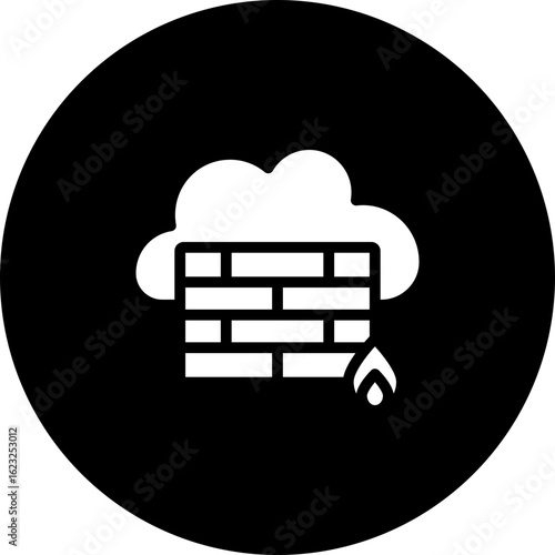 Firewall Vector Icon Design