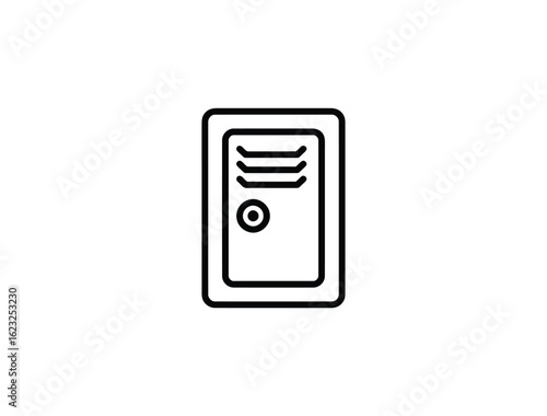 School & Education Linear Icon Set – Back to School, Classroom, Students, and Online Learning Web & App Icons
