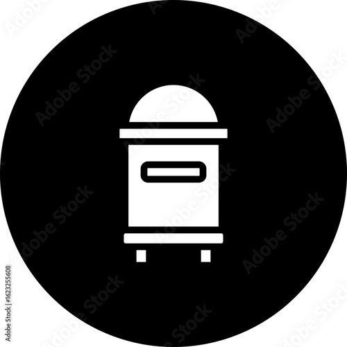 Mailbox Vector Icon Design