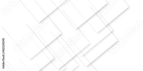 white background with faint geometric lines featuring intersecting patterns. white and grey glossy squares, abstract tech banner design. Graphic design element stripes concept for web, flyer. 