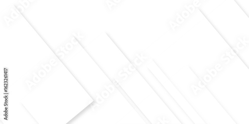 white background with faint geometric lines featuring intersecting patterns. white and grey glossy squares, abstract tech banner design. Graphic design element stripes concept for web, flyer. 