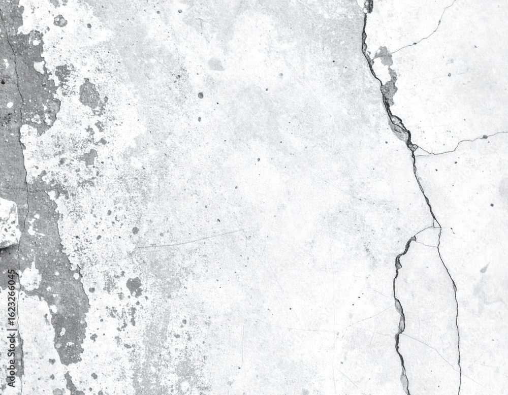 Obraz premium Cracked and Weathered Concrete Surface
