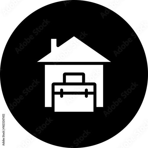 Home Office Vector Icon Design