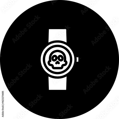 Skeleton Watches Vector Icon Design