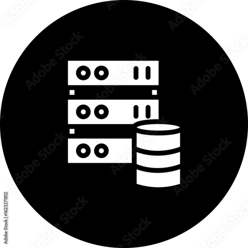 Server Vector Icon Design