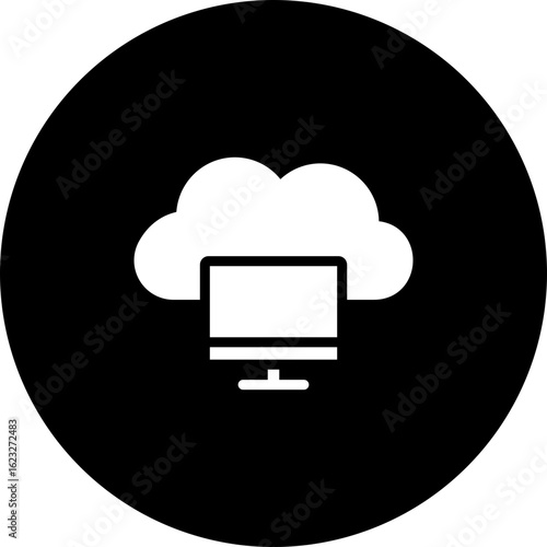 Cloud Computing Vector Icon Design