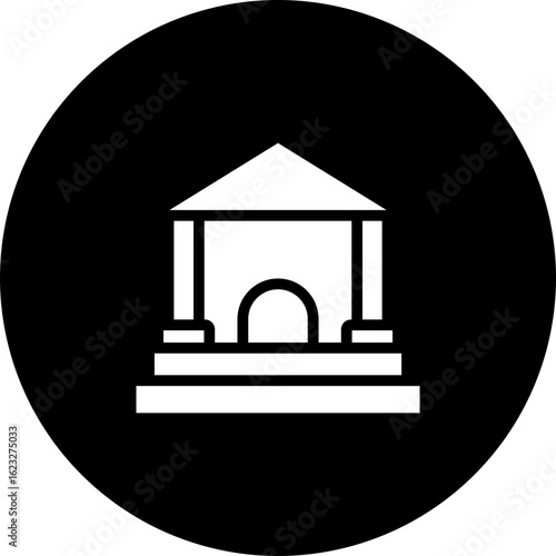 Bank Vector Icon Design