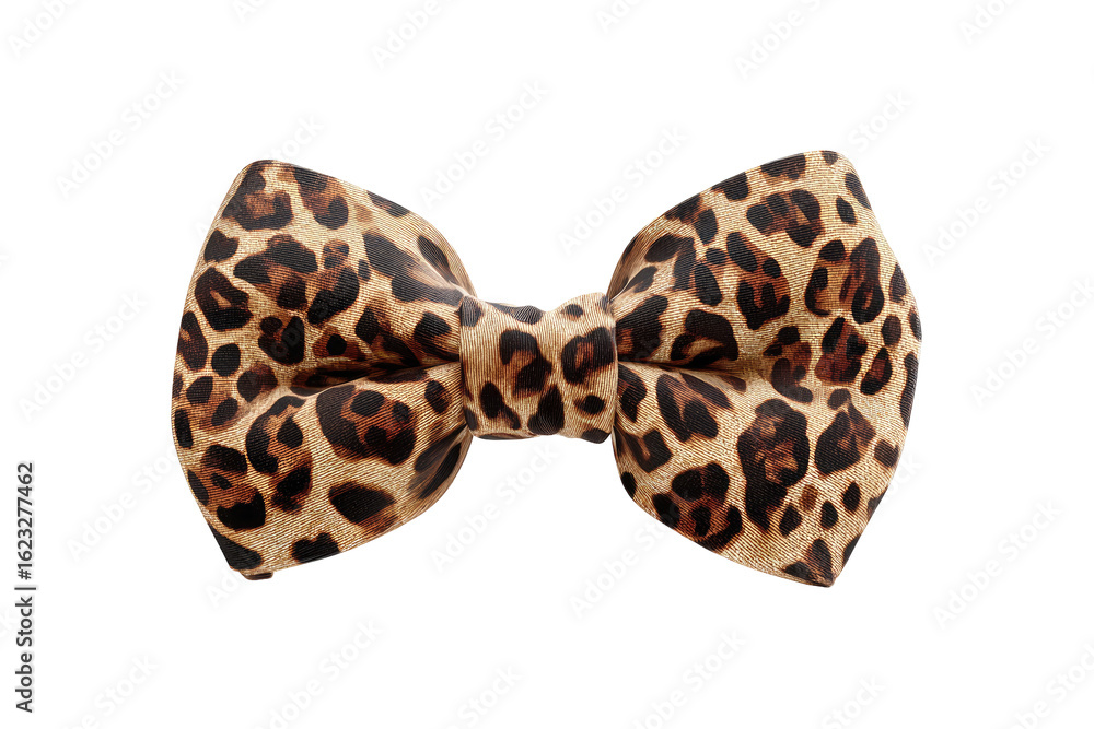 Leopard print bow tie Leopard print bow tie
