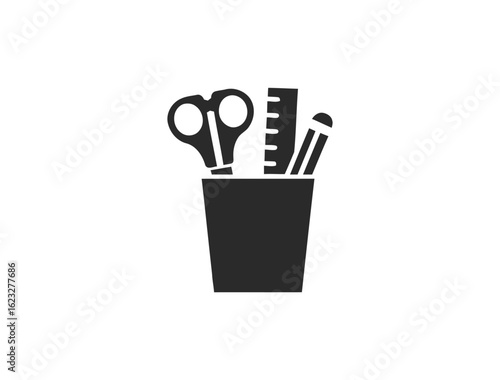 School & Education Linear Icon Set – Back to School, Classroom, Students, and Online Learning Web & App Icons