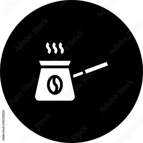 Cezve Vector Icon Design