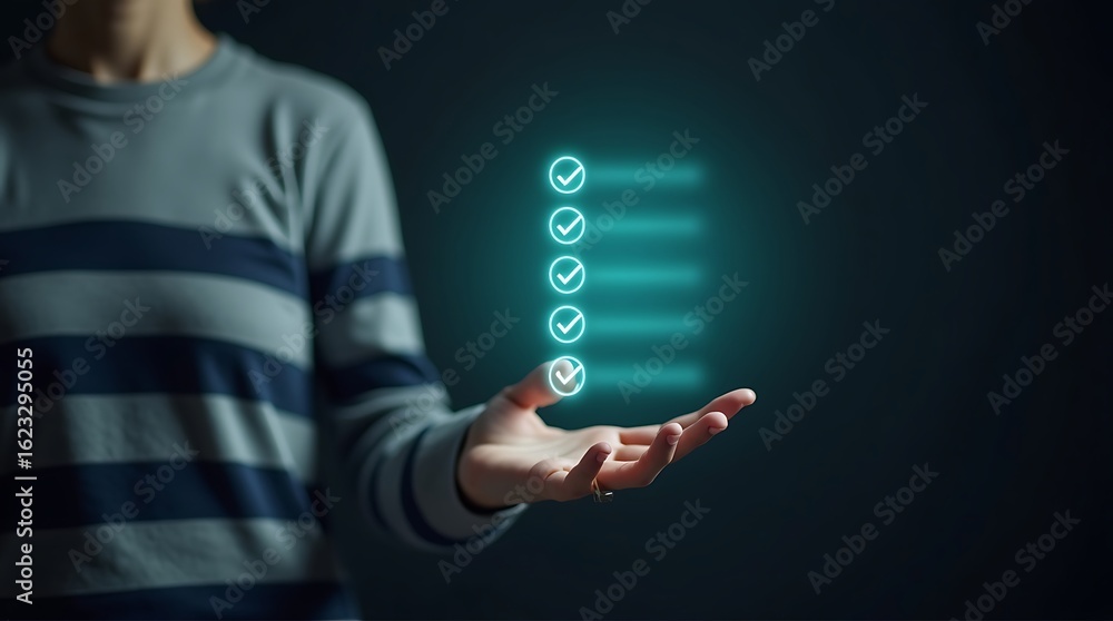 Obraz premium A businessman's finger presses a virtual screen, symbolizing the digital connection to online solutions and business success