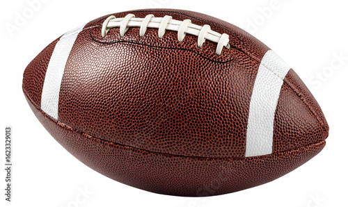 american football ball isolated on transparent background